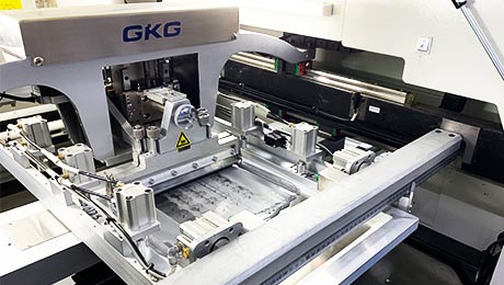 GKG全自动锡膏印刷机